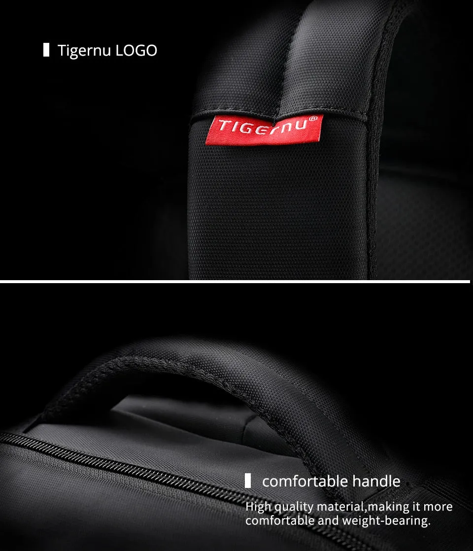 Tigernu Anti Theft Nylon 27L Men 15.6 inch Laptop Backpacks School Fashion Travel Male Mochilas Feminina Casual Women Schoolbag