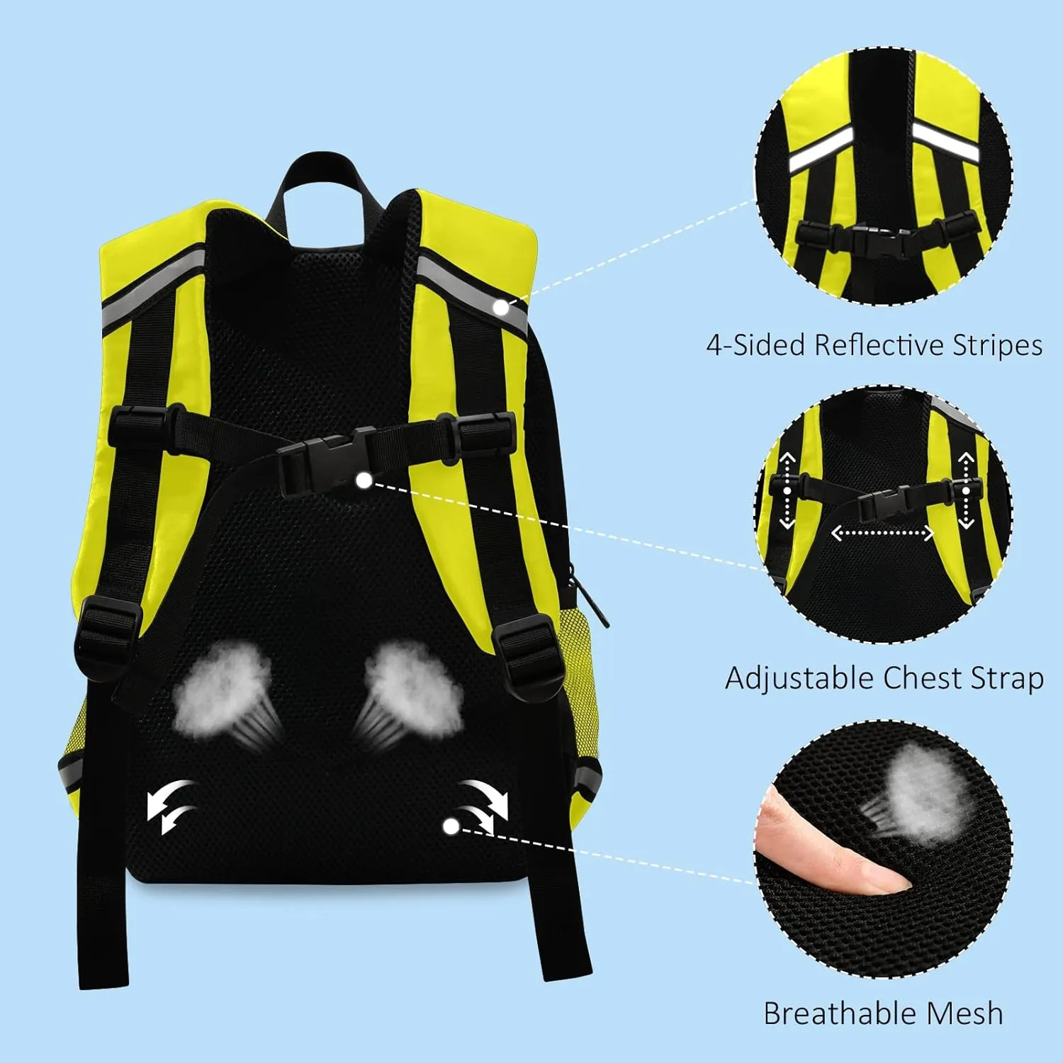 Toddler Backpack,Monster HighTruck Cars Preschool Backpack for Toddlers Boys Girls with Chest clip