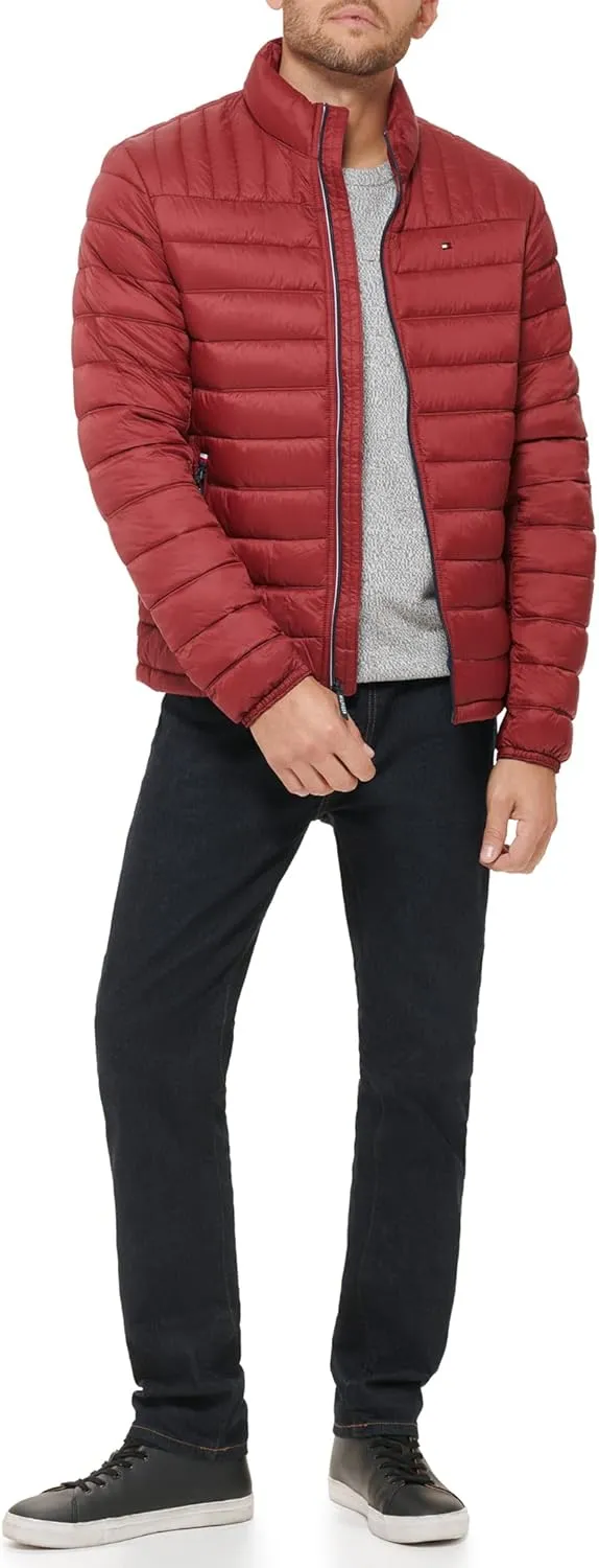 Tommy Hilfiger Men's Ultra Loft Lightweight Packable Puffer Jacket (Standard and Big & Tall)