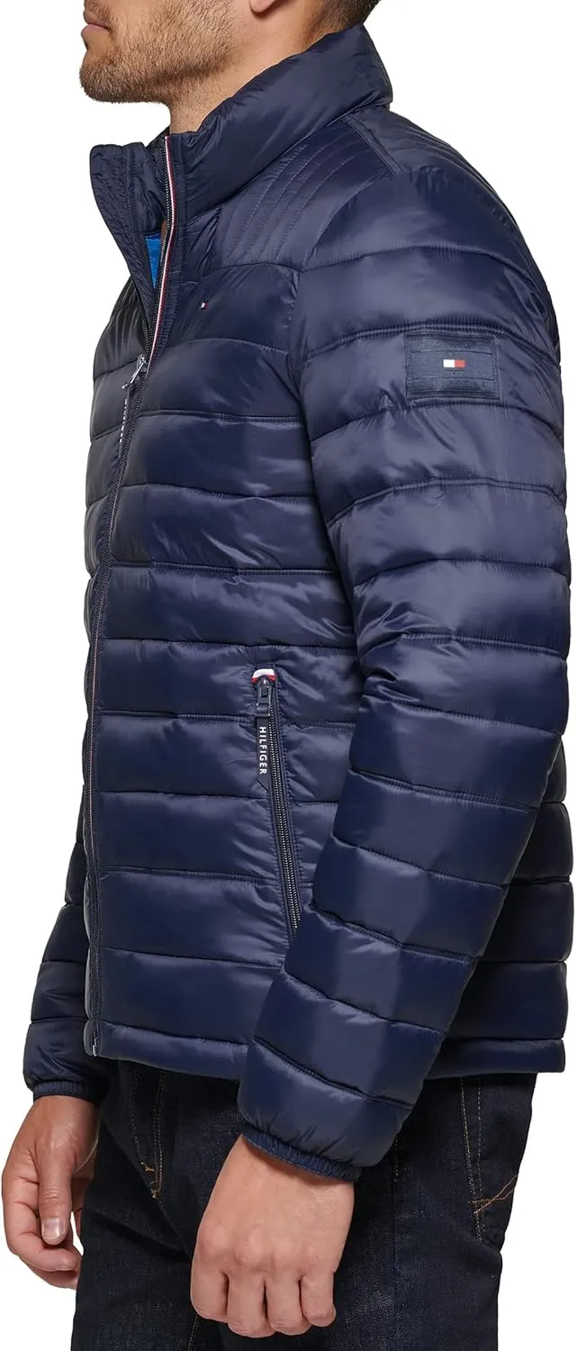Tommy Hilfiger Men's Ultra Loft Lightweight Packable Puffer Jacket (Standard and Big & Tall)