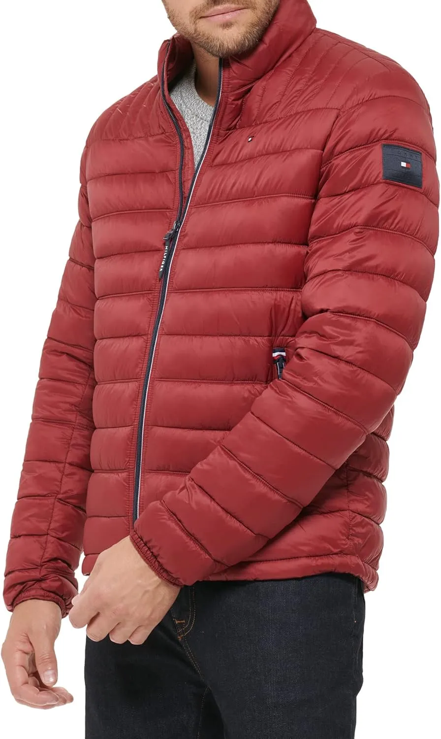 Tommy Hilfiger Men's Ultra Loft Lightweight Packable Puffer Jacket (Standard and Big & Tall)