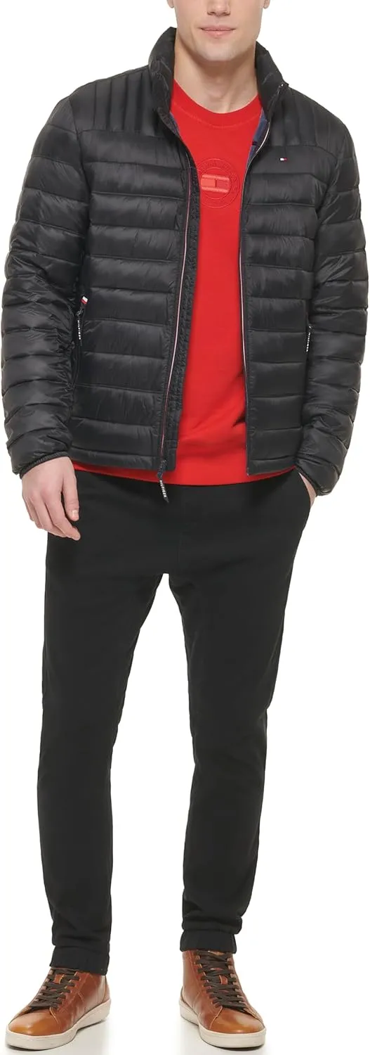 Tommy Hilfiger Men's Ultra Loft Lightweight Packable Puffer Jacket (Standard and Big & Tall)