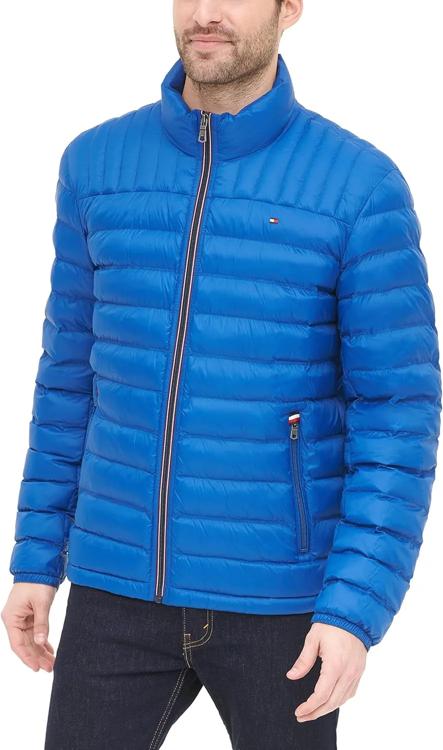 Tommy Hilfiger Men's Ultra Loft Lightweight Packable Puffer Jacket (Standard and Big & Tall)