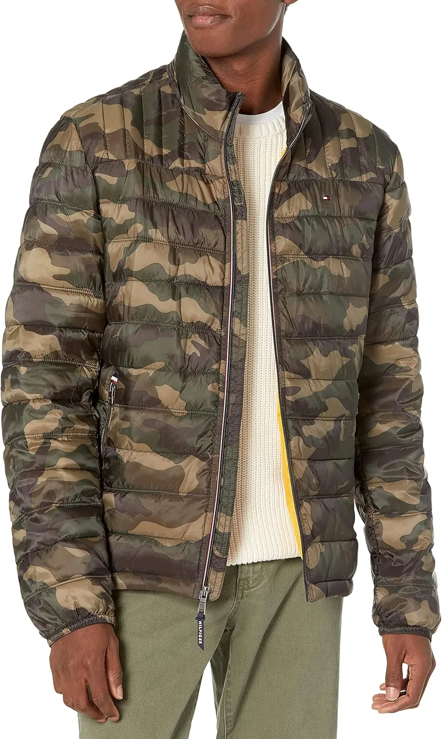 Tommy Hilfiger Men's Ultra Loft Lightweight Packable Puffer Jacket (Standard and Big & Tall)