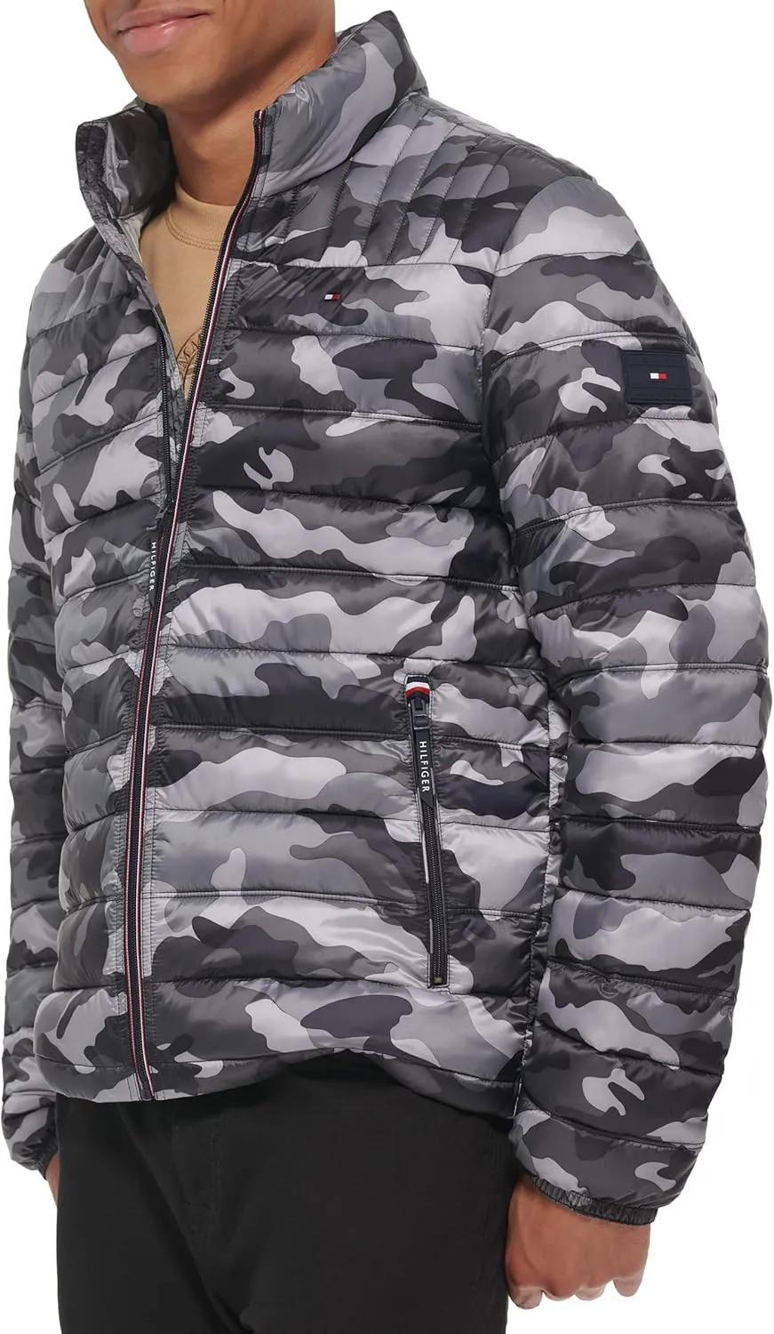 Tommy Hilfiger Men's Ultra Loft Lightweight Packable Puffer Jacket (Standard and Big & Tall)
