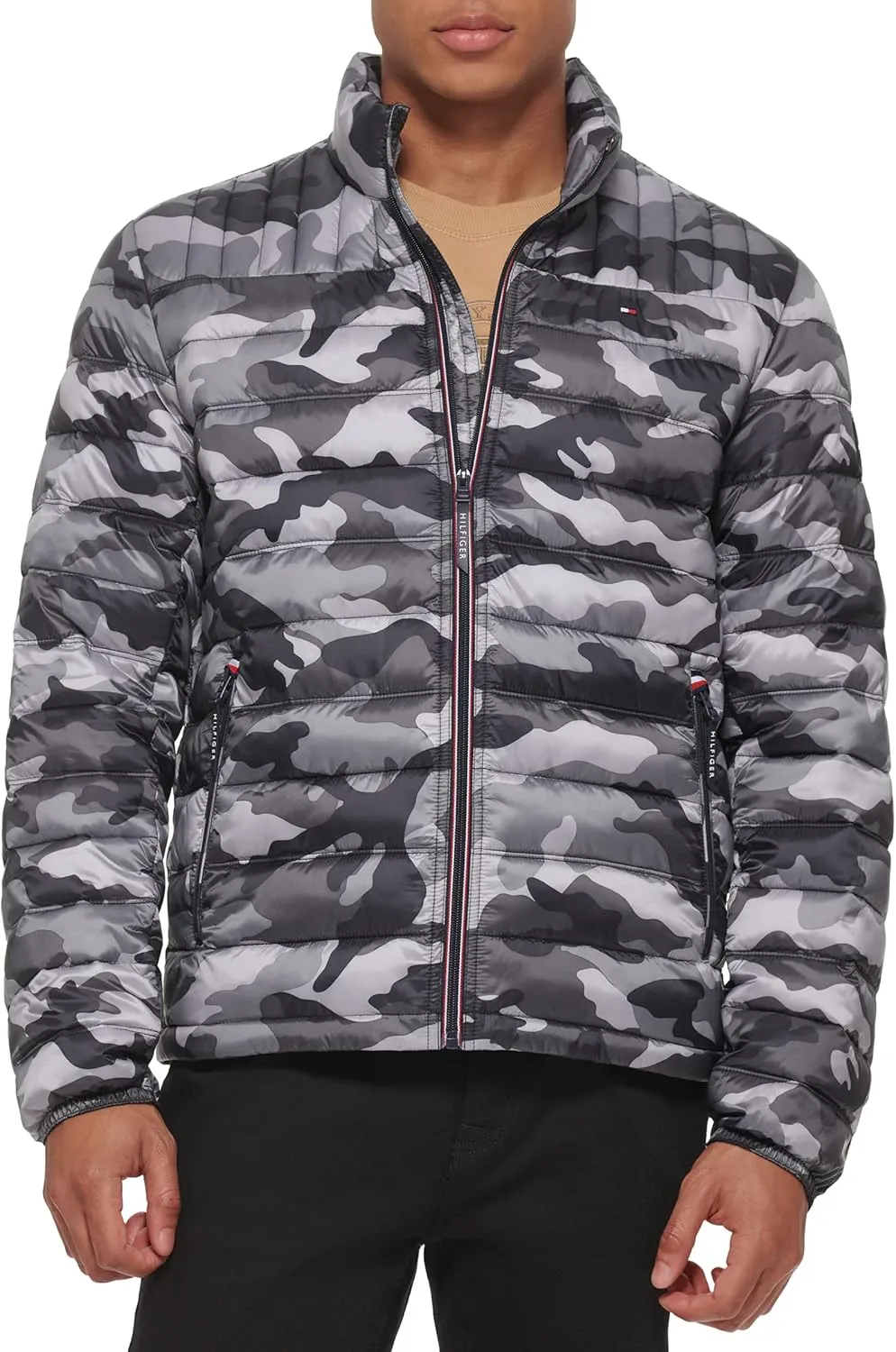 Tommy Hilfiger Men's Ultra Loft Lightweight Packable Puffer Jacket (Standard and Big & Tall)