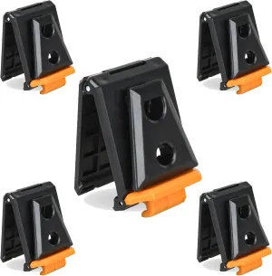 Tool Belt Clip Tough Built,Tool Pouch Clip,Lightweight Tools Oclip 5 Pcs,Suitable for Clip Tech Tool Kit