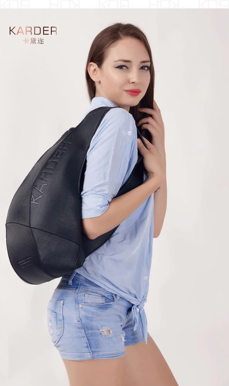 Tortoise Women Travel Anti Theft Leather Backpack