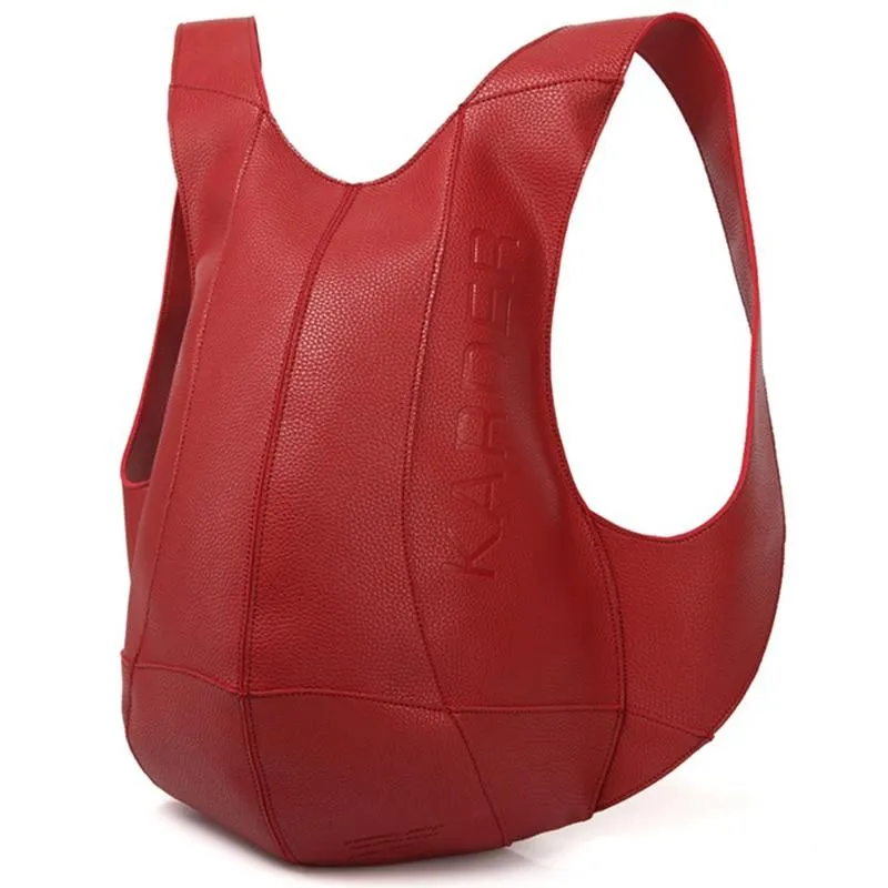 Tortoise Women Travel Anti Theft Leather Backpack