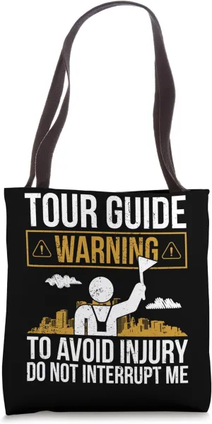 Tour Guide Design For A City Tour Guide Travel Advisor Tote Bag
