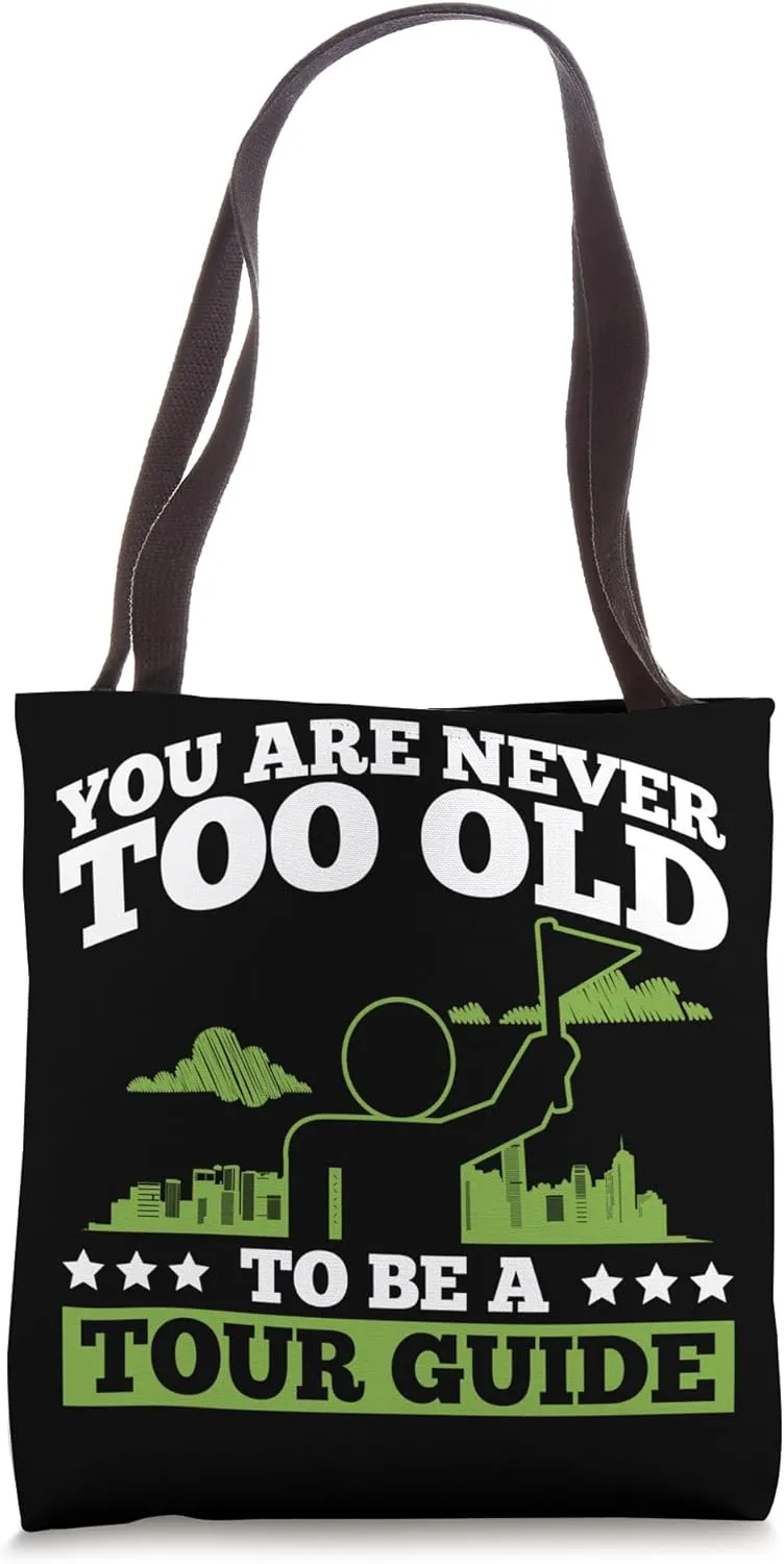 Tourist Travel Guide Design For An Old Tour Guide Tote Bag