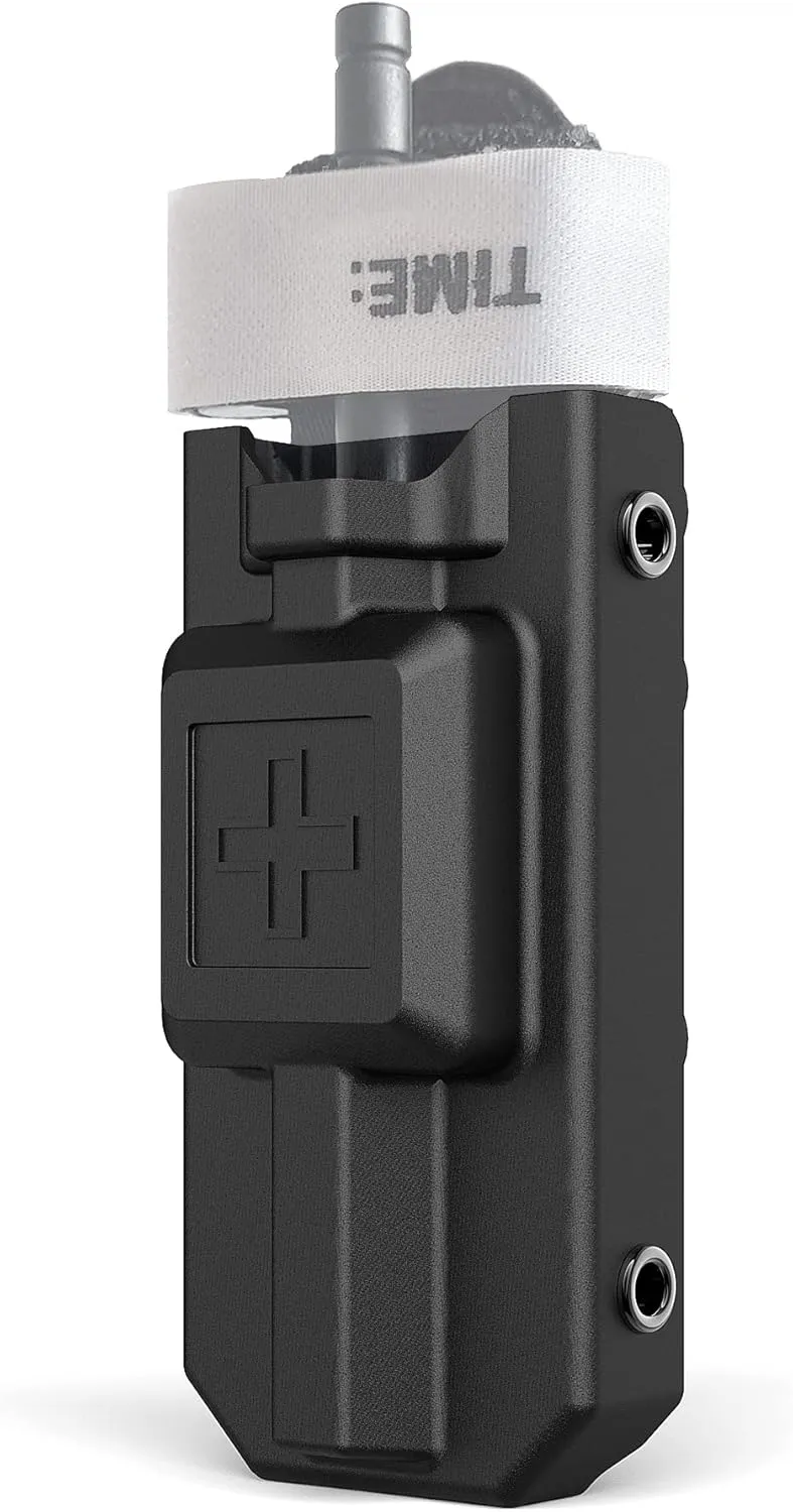 Tourniquet Holder, Molle Tourniquet Pouch for Gen 7 CAT Tourniquet or Older, Tourniquet Holster Case Fits Molle Equipment, Police Gear, Duty and Utility Belt Up to 2.75 inch Wide