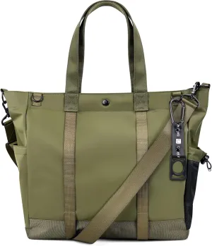 travel inspira Anti-Wrinkle Laptop Tote for Women & Men with Adjustable Strap & Organizer, Commuting/Business Travel Work Bag