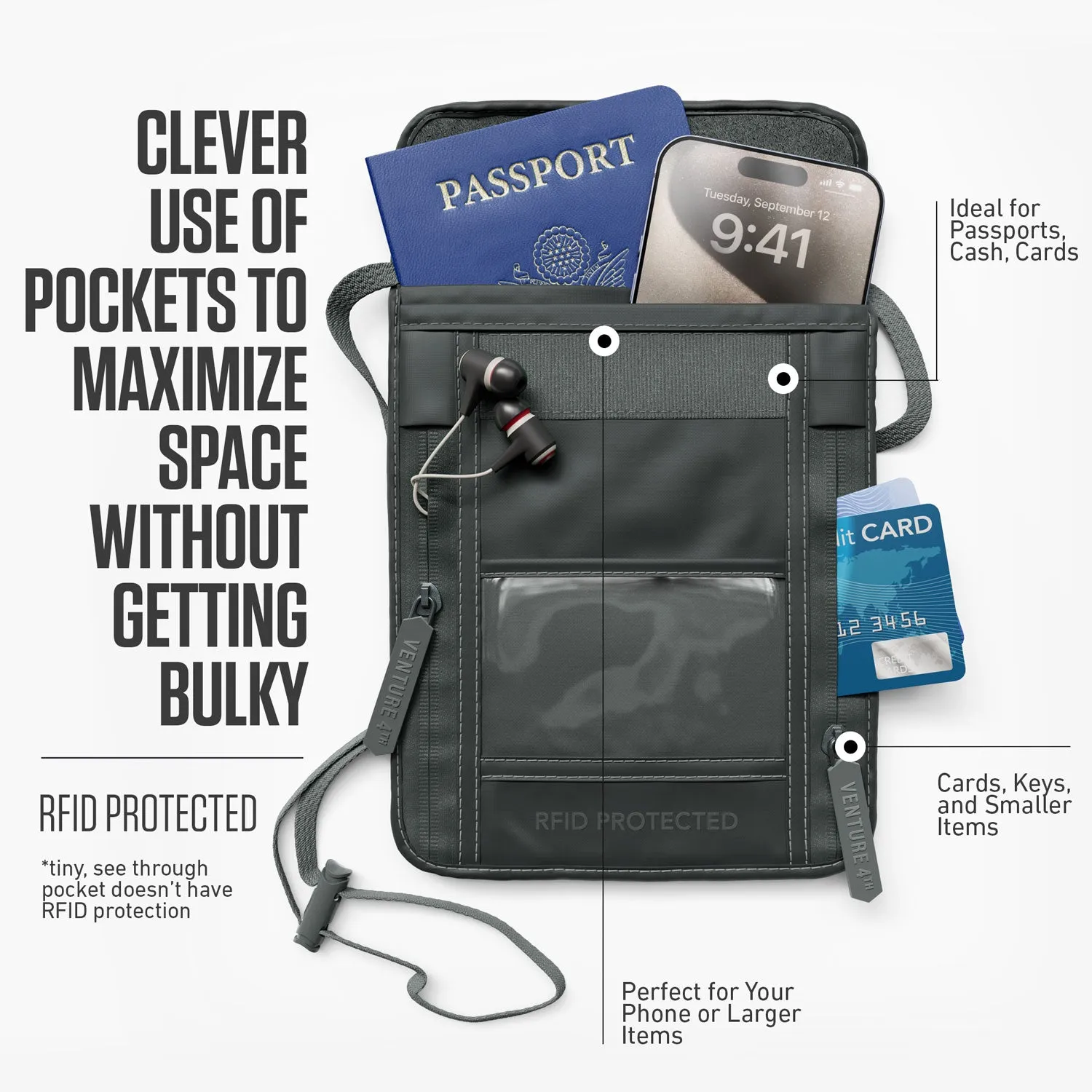 Travel Neck Pouch