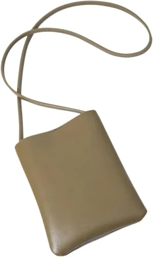Travel Single Shoulder Bag Button Design Mobile Phone Storage Bag Cellphone Bag