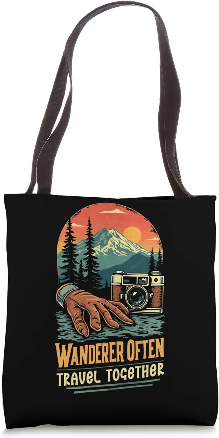 Traveling Travel Partner Vacationing Tourist Spot Tote Bag