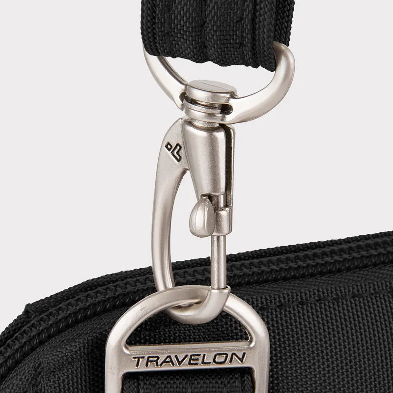 Travelon Anti-Theft Classic Convertible Crossbody and Waist Pack - Black