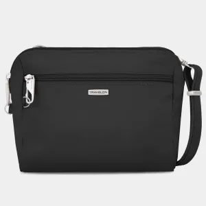 Travelon Anti-Theft Classic Convertible Crossbody and Waist Pack - Black