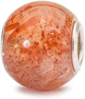 TROLLBEADS Round Sunstone Bead