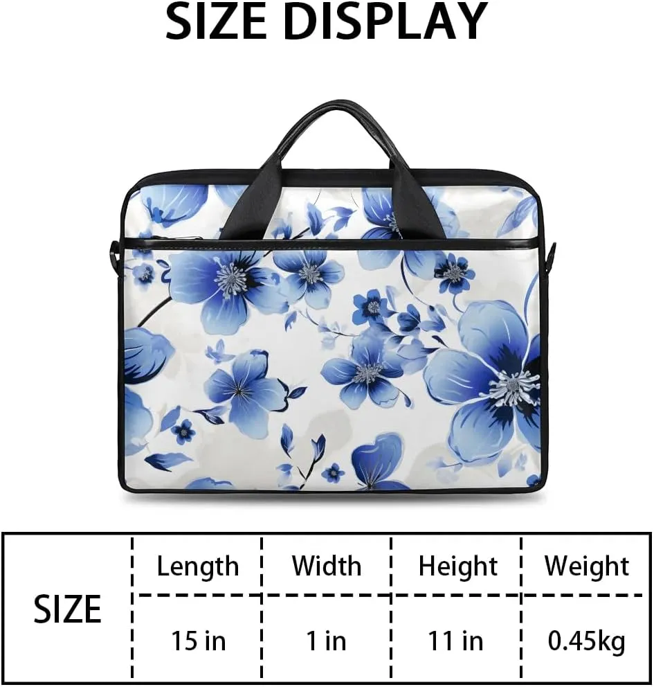 Tropical Beach 15 Inch Laptop Bag Women Men Laptop Carrying Case