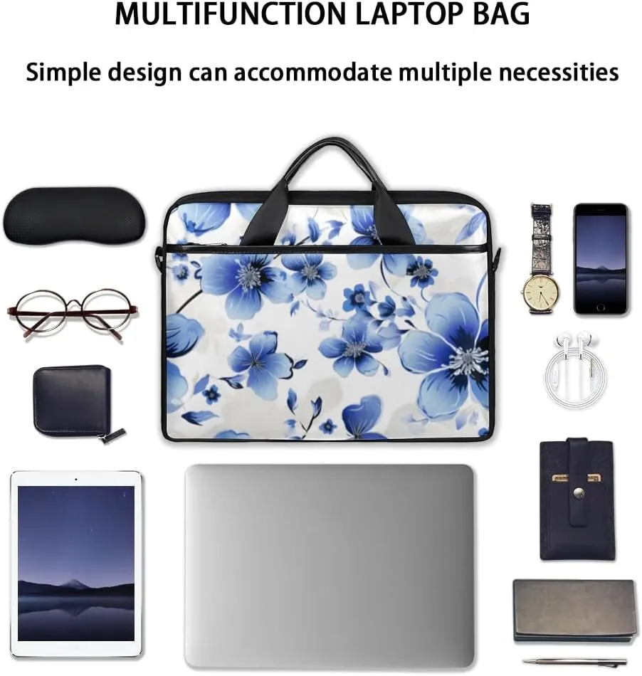 Tropical Beach 15 Inch Laptop Bag Women Men Laptop Carrying Case