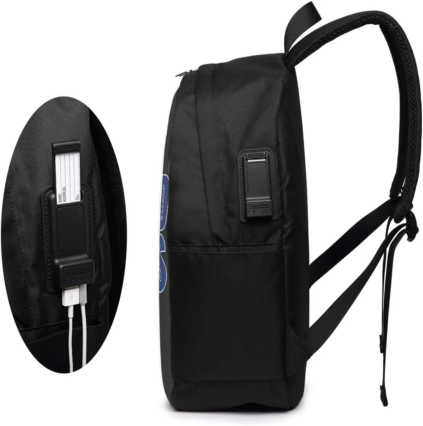 Turks Caicos Islands Flags Laptop Backpacks Travel Backpack Casual Business Daypack Sport Rucksack Computer Bag Fits up to 17 Inch Notebook with USB Port