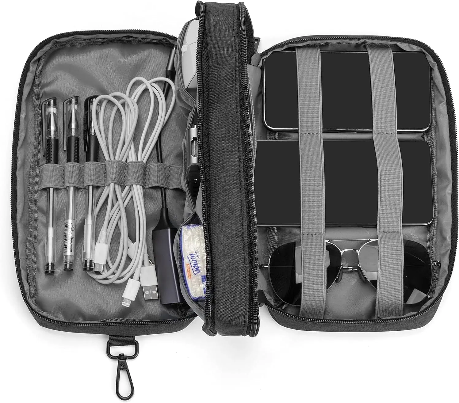 Tzowla Laptop Backpack for Men Women,Travel Work Security Anti Theft Water Resistant Computer Bookbags with USB Charging Port,Gifts, Fit 14.3/15.6 inch Accessories