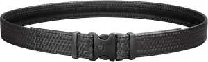 Uncle Mike's Law Enforcement Mirage Basketweave Ultra Duty Belt with Hook and Loop Lining (X-Large, Black)