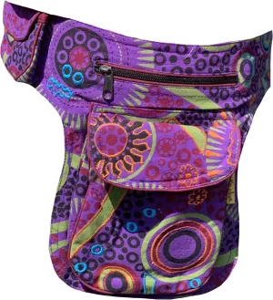 Unique design Fanny Pack Hippie Bag Hip Bag Waist Pack Bag Festival Bag Travel waist pack / 100% cotton| FAIR TRADE | Handmade with Love