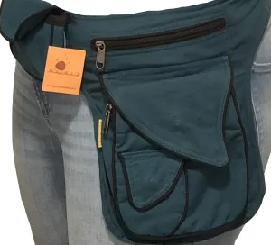 Unique design multipurpose Fanny Pack Hippie Bag Hip Bag Waist Pack Bag Festival Bag Travel waist pack / 100% cotton| FAIR TRADE | Handmade with Love