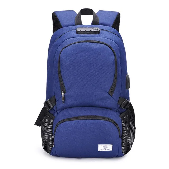 Unisex Backpack (USB Charging)