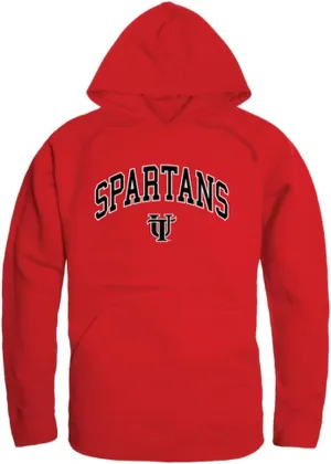 University of Tampa Campus Pullover Sweatshirt Hoodie - Red, Medium