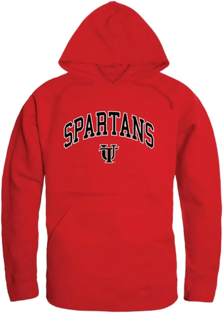 University of Tampa Campus Pullover Sweatshirt Hoodie - Red, Medium