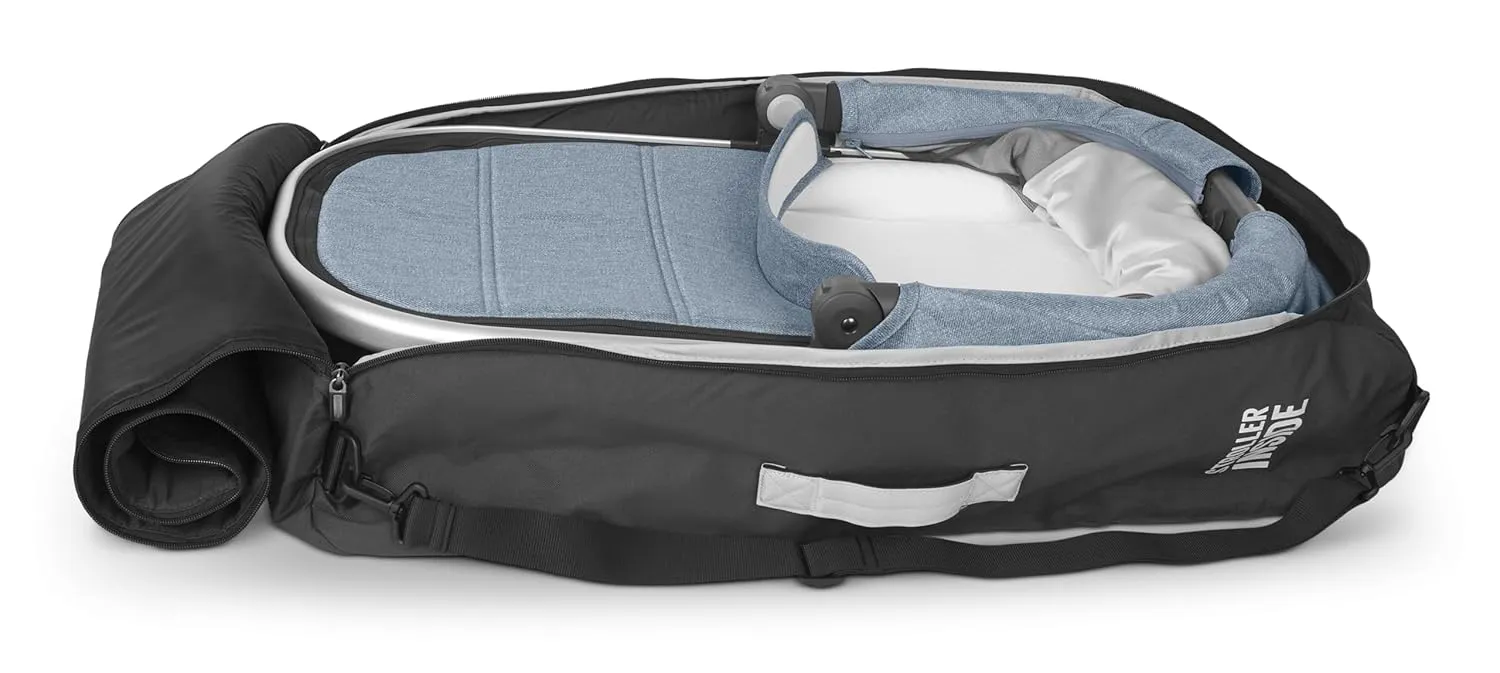 UPPAbaby Travel Bag for RumbleSeat and Bassinet - Easy-Carry Handles, Removeable Shoulder Strap   Durable Design with TravelSafe Protection