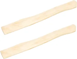 VALICLUD 2pcs Wooden Axe Handle Replacement Grip for Outdoor Use Compatible Axes for Camping and Gardening