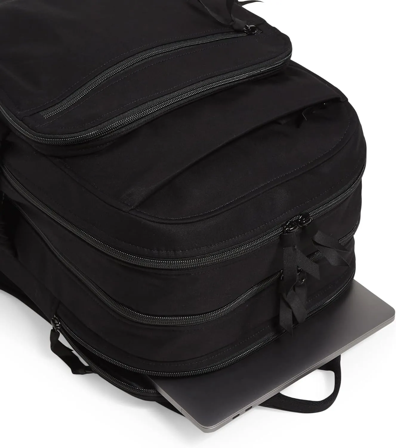 Vera Bradley Women's Cotton XL Campus Backpack, Black, One Size