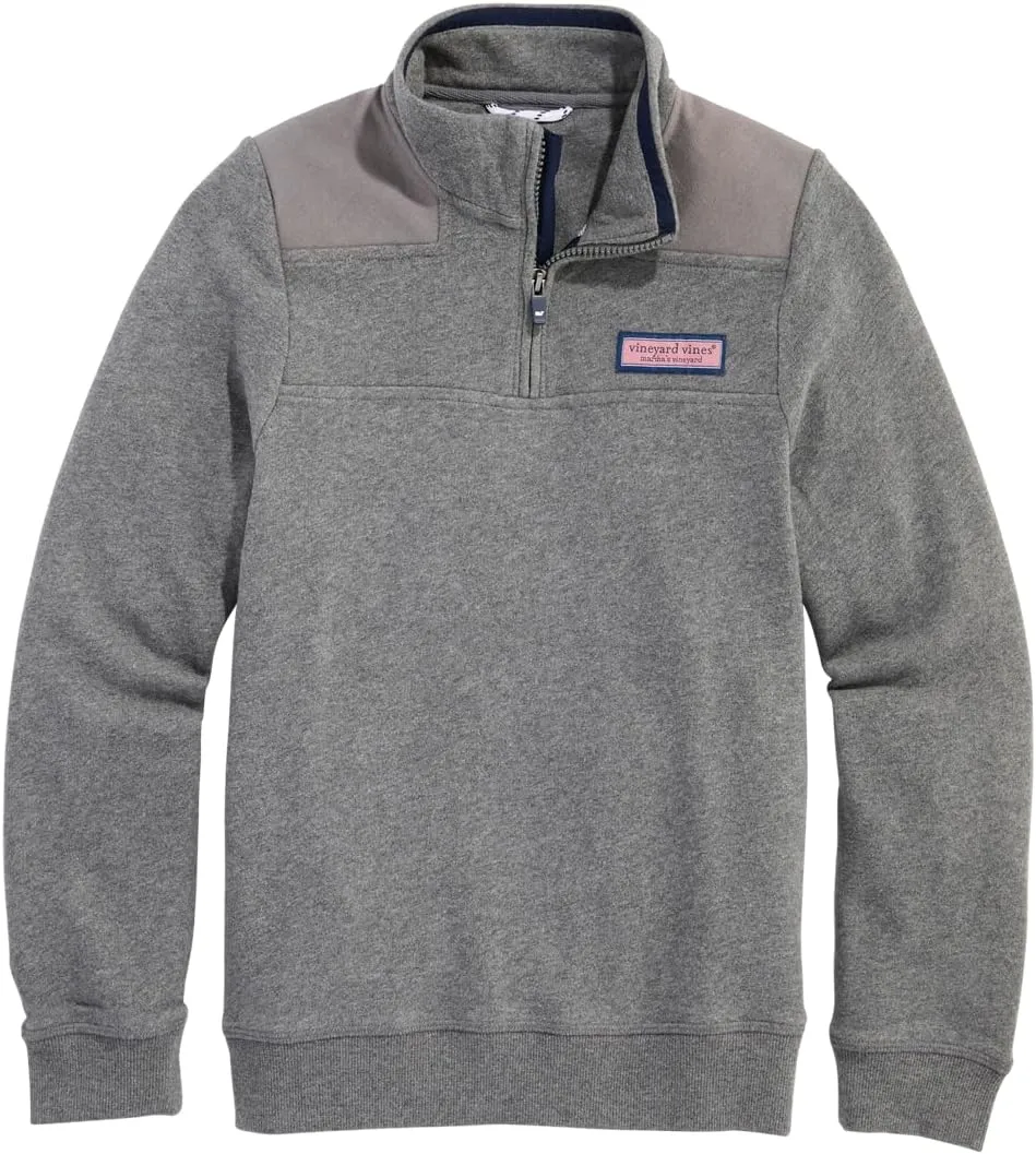 vineyard vines Boys' Shep Shirt Half-Zip Pullover