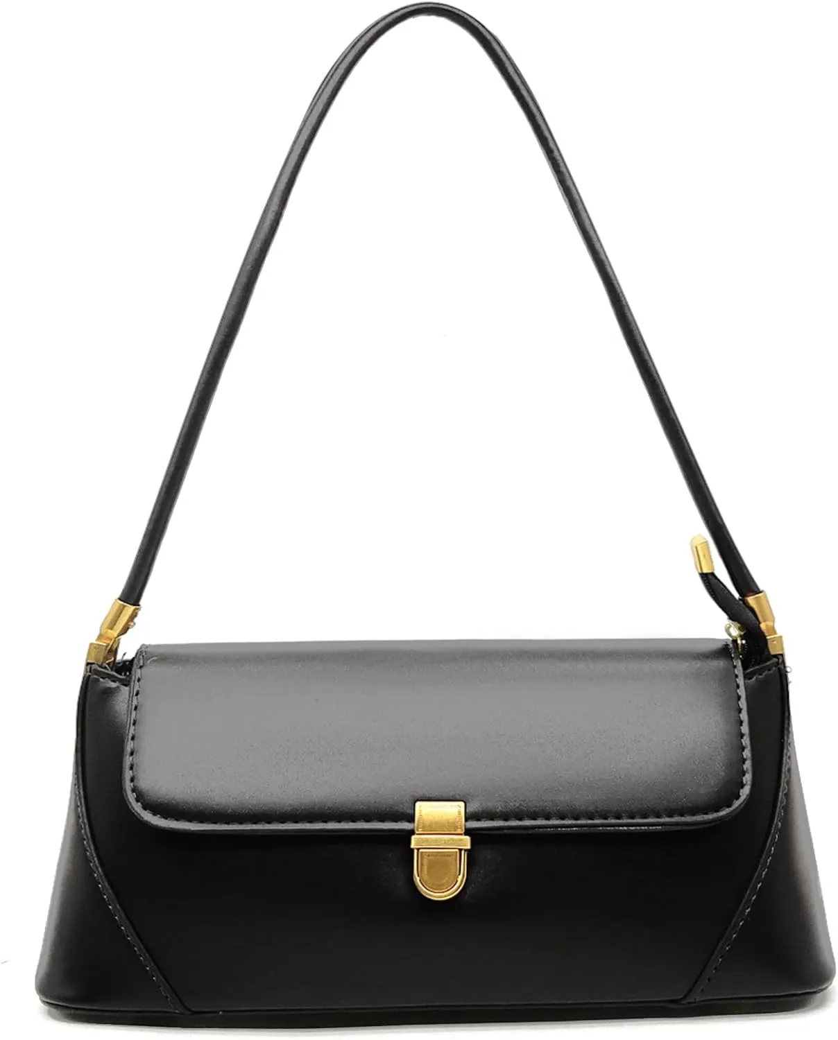 Vintage Shoulder Bag for Women Retro Classic Trendy Small Vegan Leather Handbags Cute Hobo Tote Handbag Mini Clutch