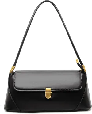 Vintage Shoulder Bag for Women Retro Classic Trendy Small Vegan Leather Handbags Cute Hobo Tote Handbag Mini Clutch