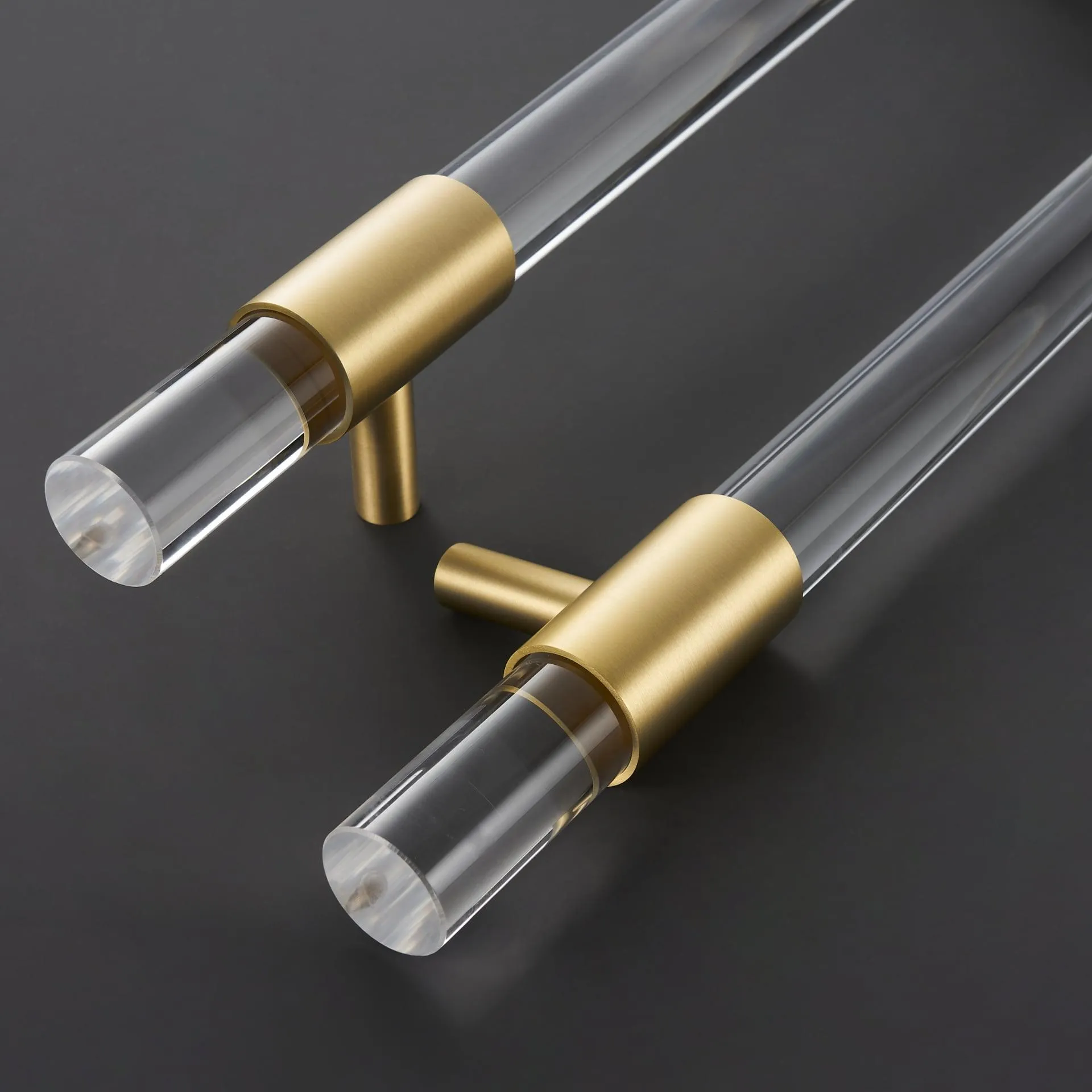 VITRE / Acrylic & Brass Door Pulls