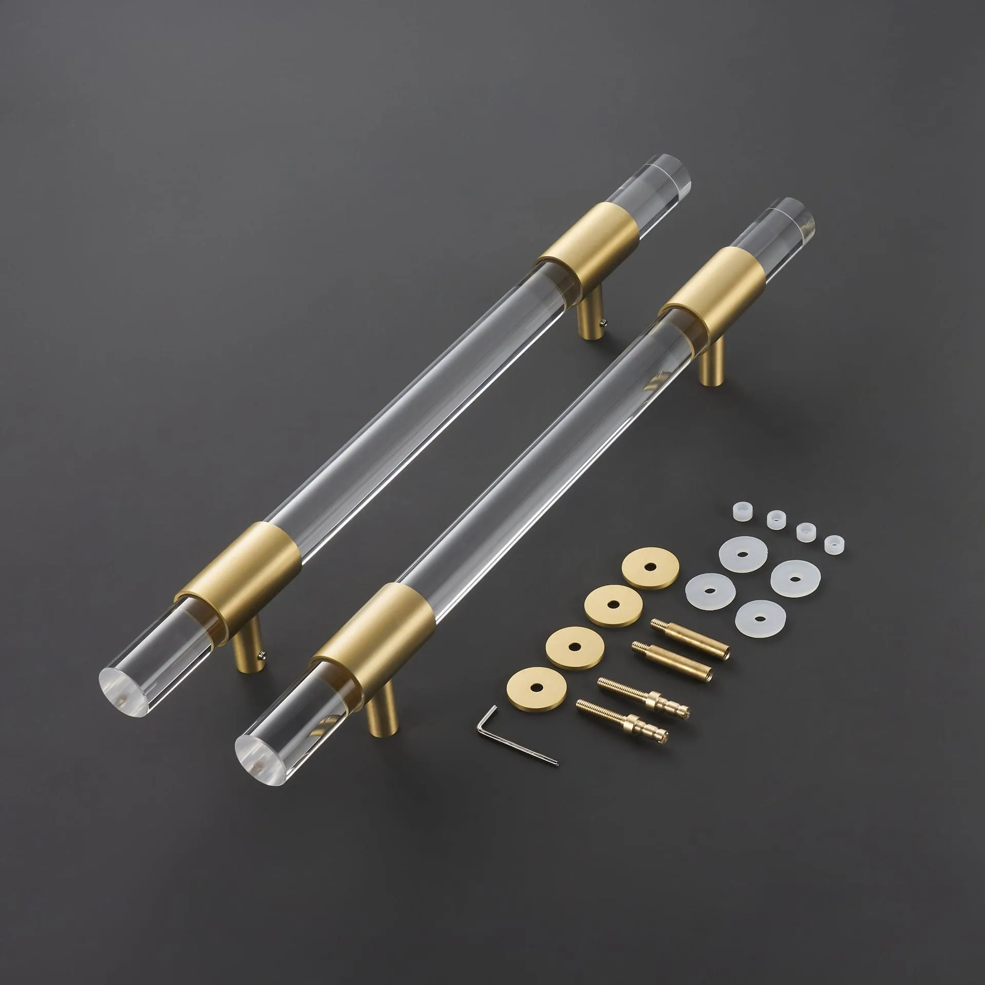 VITRE / Acrylic & Brass Door Pulls