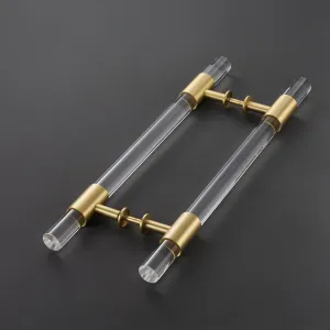 VITRE / Acrylic & Brass Door Pulls