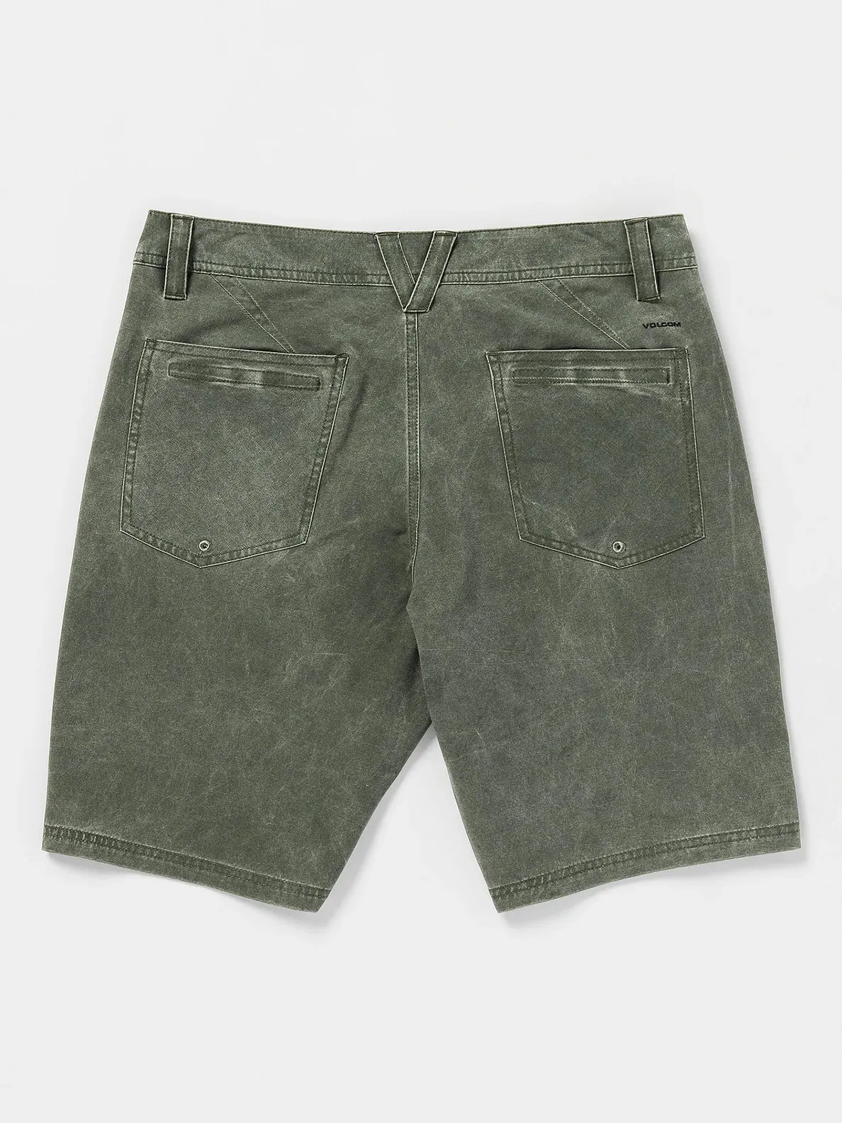 Volcom - Stone Faded Hybrid Shorts - Squadron Green
