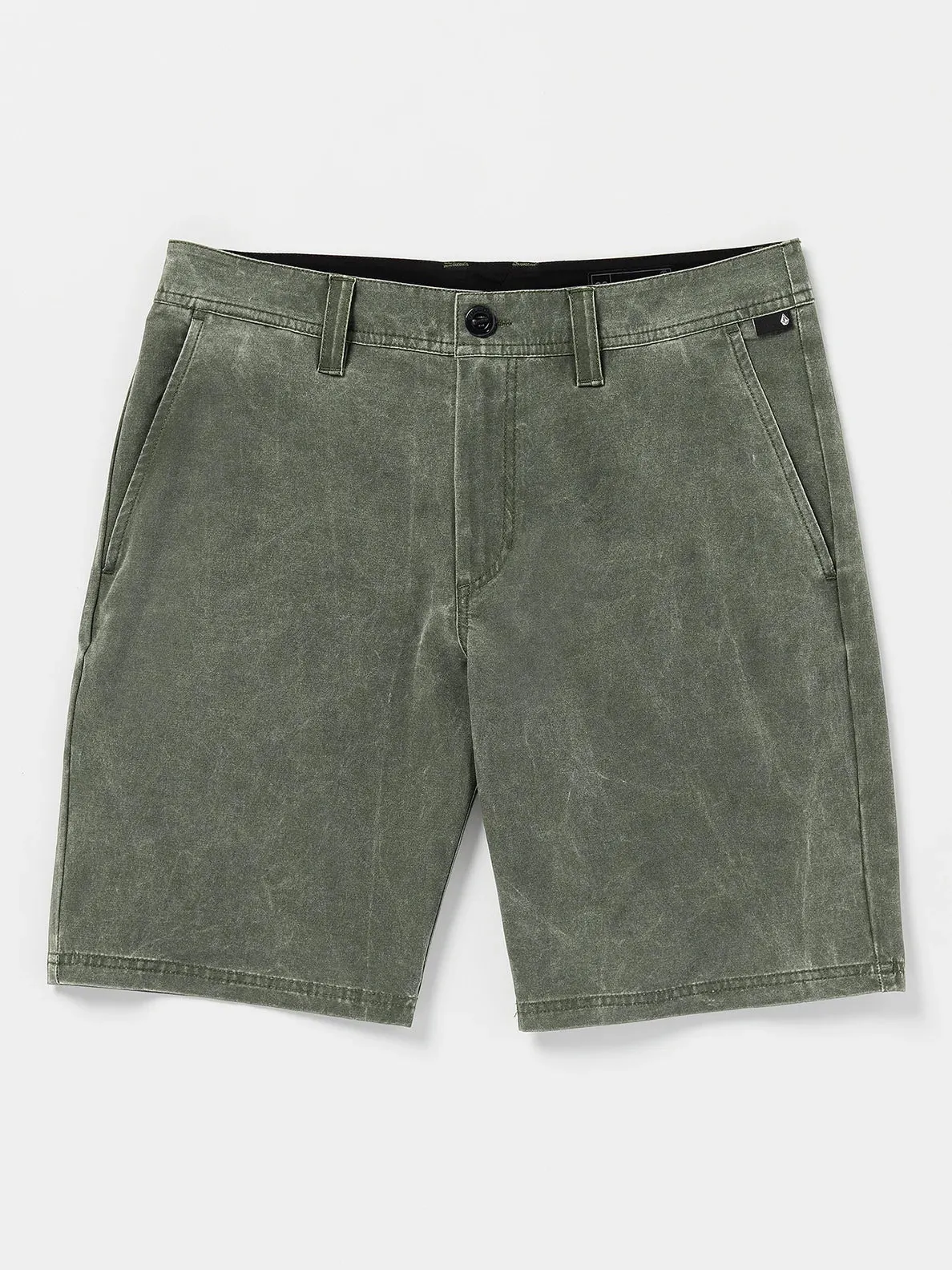 Volcom - Stone Faded Hybrid Shorts - Squadron Green
