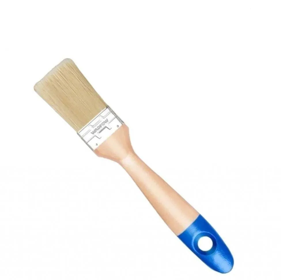 Wadfow Paint Brush for Oil Based Paint with Wooden Handle - 1", 1.5", 2", 2.5", 3" & 4"
