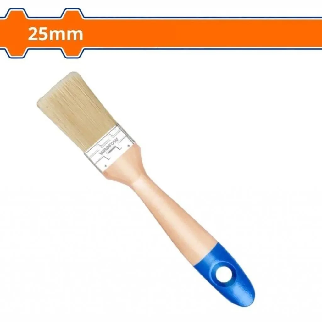 Wadfow Paint Brush for Oil Based Paint with Wooden Handle - 1", 1.5", 2", 2.5", 3" & 4"