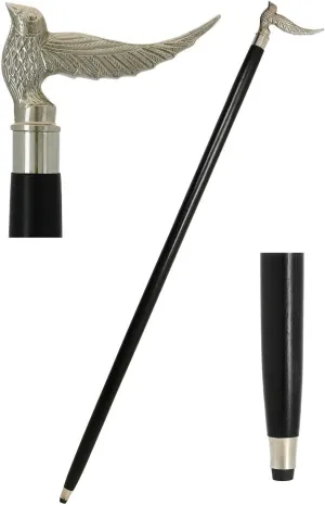 Walking Stick Antique Brass Designer Handle Royal Style Handcrafted Walking Sticks Wooden 36 Inch for Senior Men's and Women's