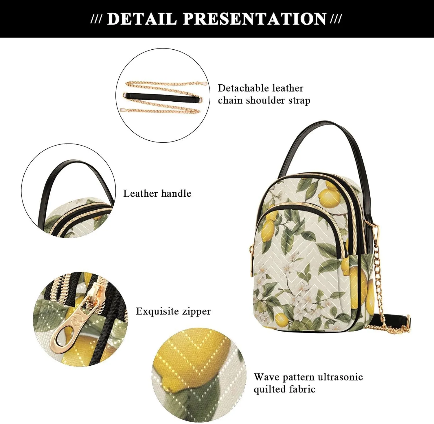 Watercolor Pumpkins Crossbody Shoulder Purse, Women’s Crossbody, Crossbody Bag for Women