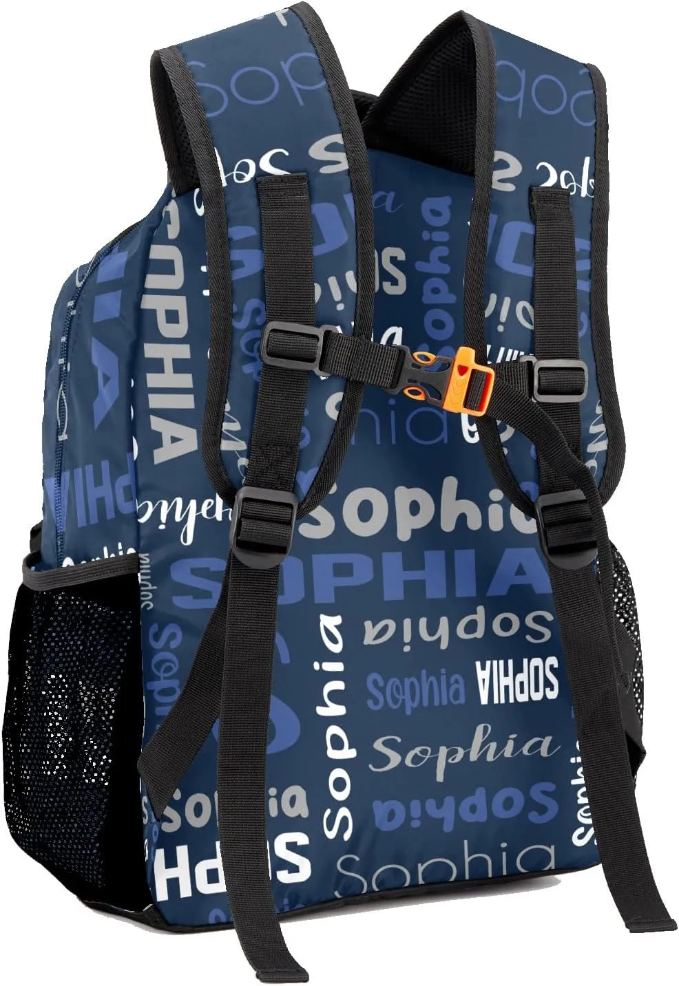 Waterproof Personalized Bookbag Custom Backpack with Name for Elementary Girls Boys, Unique Customized School Book Bag, Customize Back Pack Gift for Kids, 1 Pack