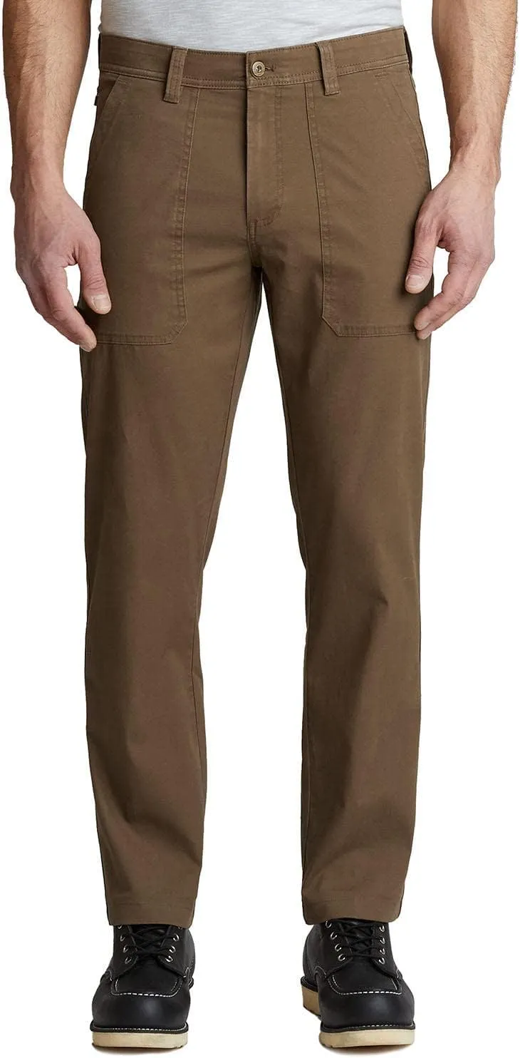 Weatherproof WP Men's Oaklum Trail Utility Pant | Men's Twill Trouser| Flex Waistband Pants